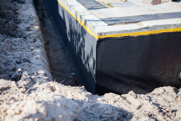 SJ Waterproofing Pros completing home waterproofing near Huntington, NY